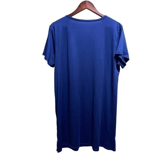 Very soft night shirt size XL Beautiful blue by Ellen DeGeneres - Picture 2 of 4